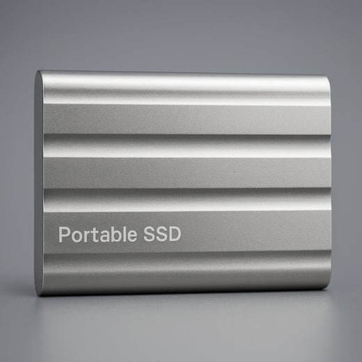 SSD External Drive, Portable Metal Storage Device 128GB & 512GB for PC & Laptop