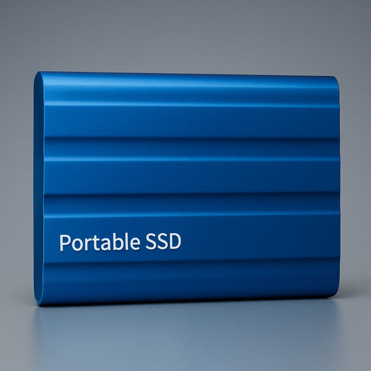 SSD External Drive, Portable Metal Storage Device 128GB & 512GB for PC & Laptop