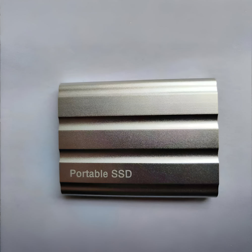SSD External Drive, Portable Metal Storage Device 128GB & 512GB for PC & Laptop