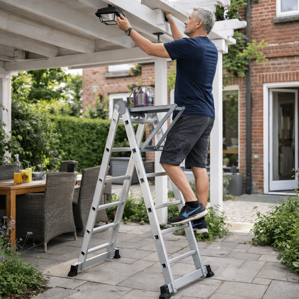 WORK EDGE Non-slip Ladder Platform