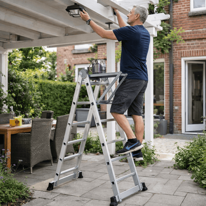 WORK EDGE Non-slip Ladder Platform