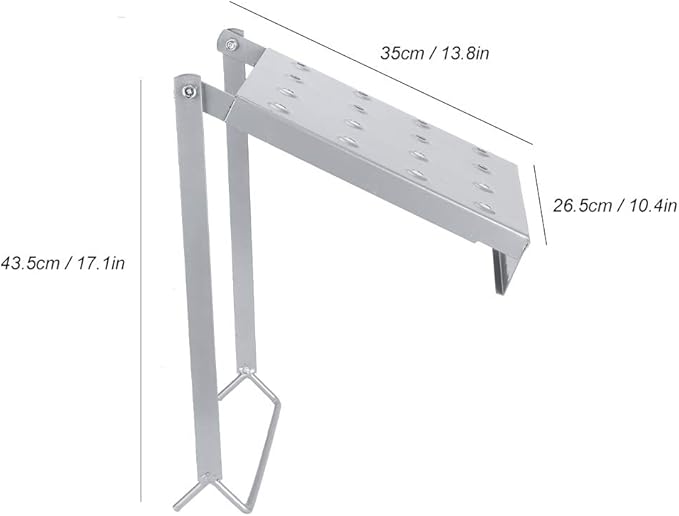 WORK EDGE Non-slip Ladder Platform