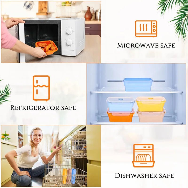 FLEXIBOX PURESTACK Foldable Silicone Storage Containers