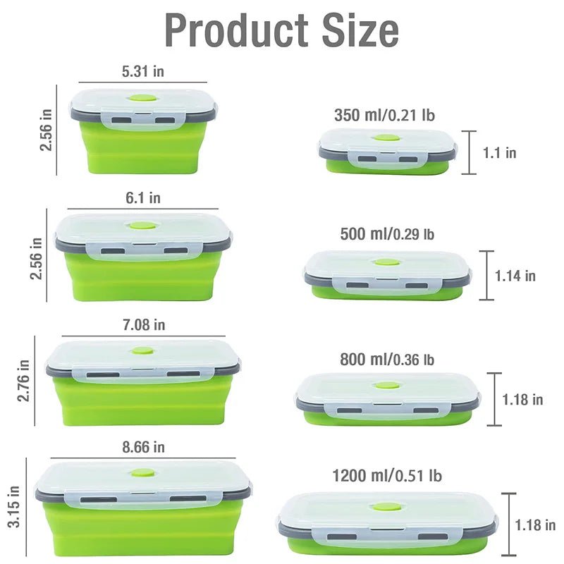 FLEXIBOX PURESTACK Foldable Silicone Storage Containers