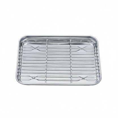 BAKESMART Stainless Steel Baking Sheet Set