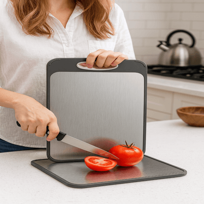 IRON BASE Double-sided Cutting Board