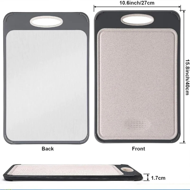 IRON BASE Double-sided Cutting Board