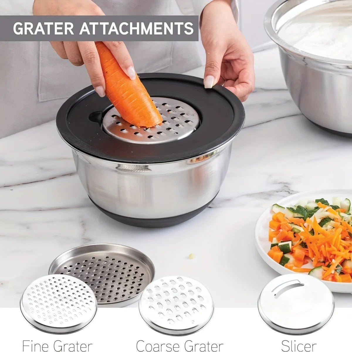 BOWLUX MIXSTACK Airtight Bowls