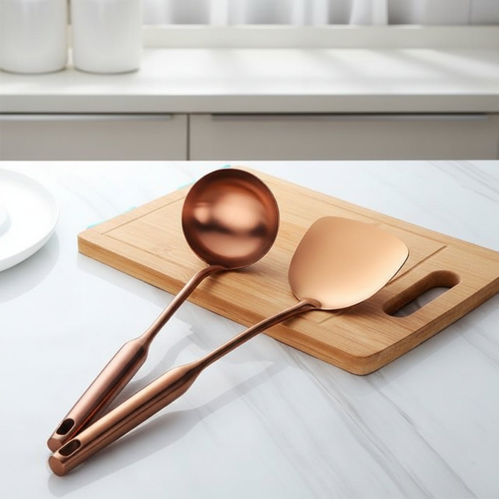 STEELMOVE Stainless Steel Turner & Ladle Tools