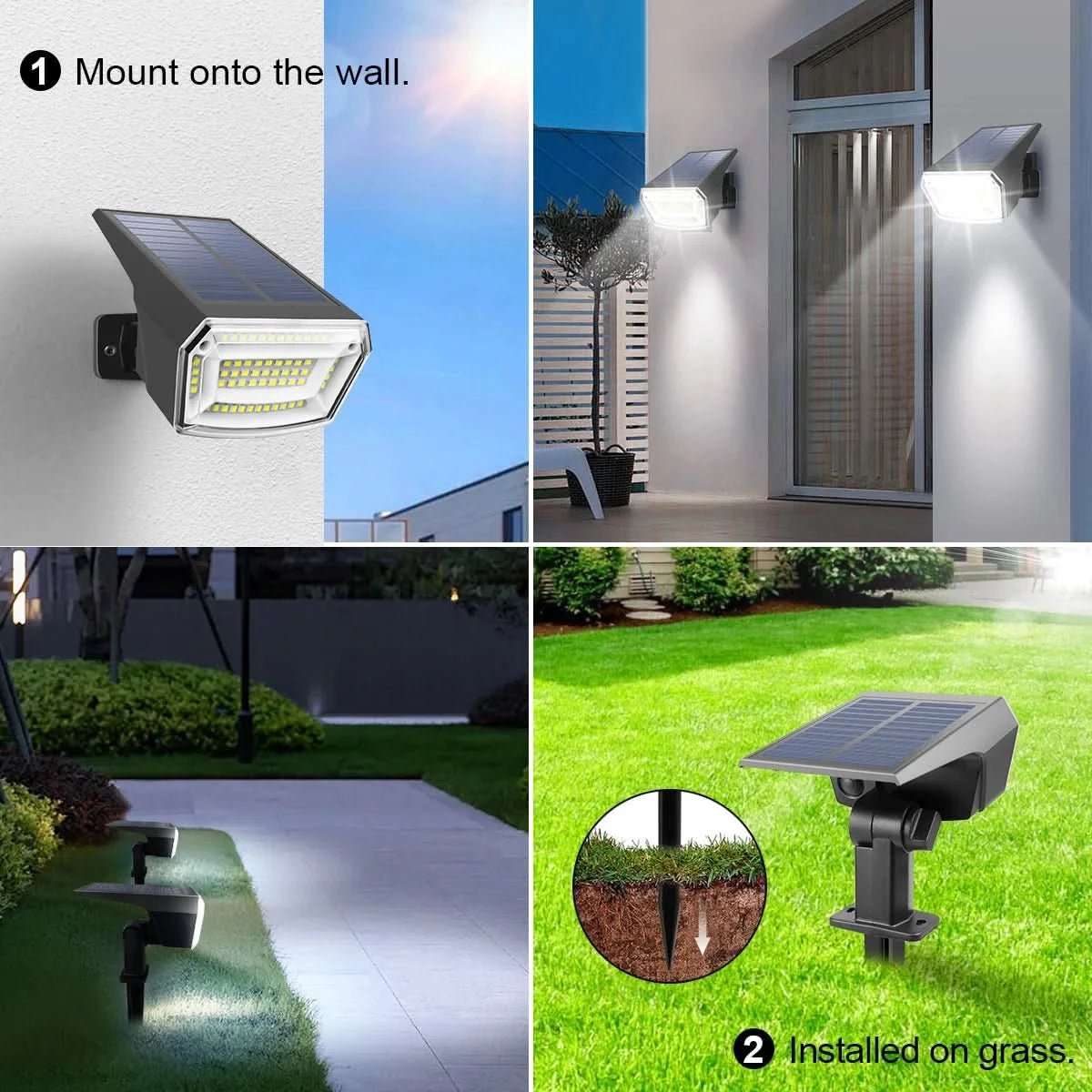 HELLWEG Solar LED Floodlight