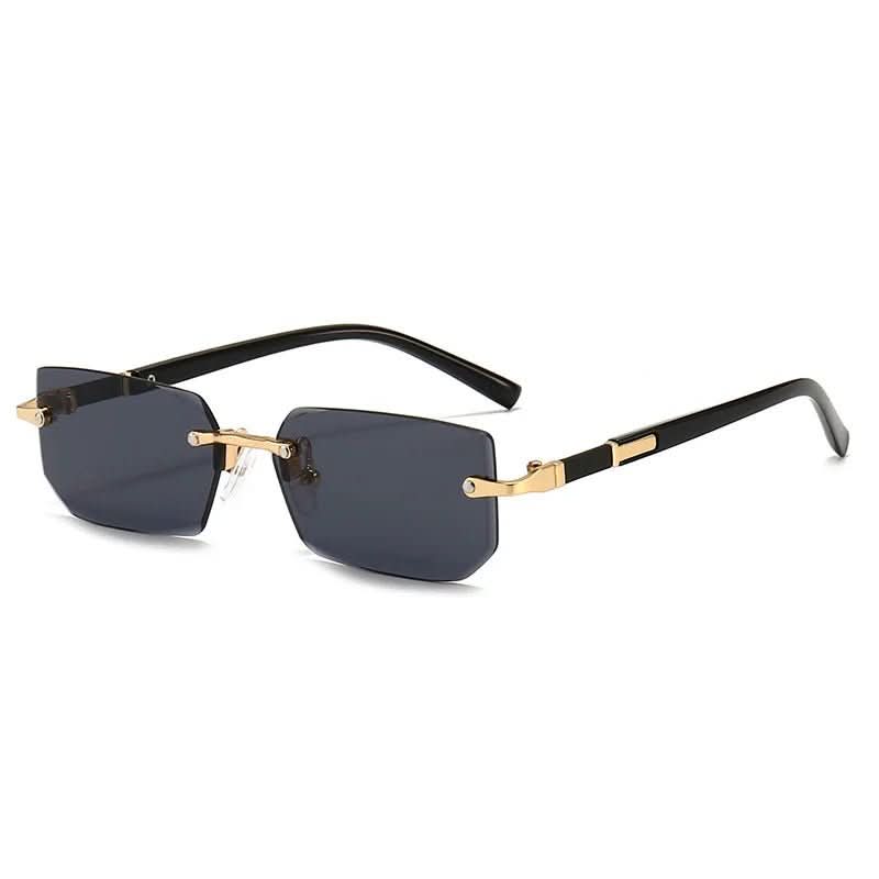 SUNEDGE Rectangular Frameless Sunglasses