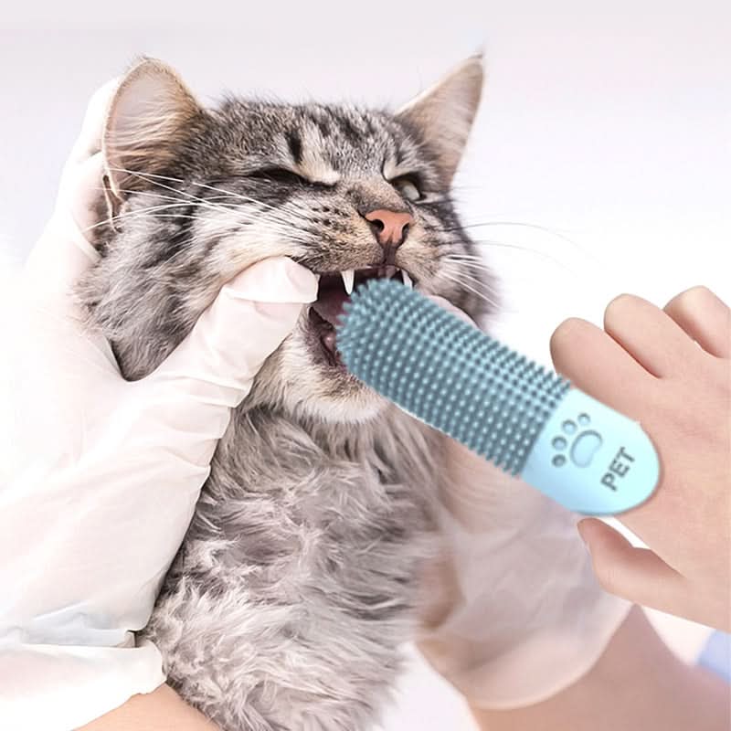 DENTEEZ 360 Finger Toothbrush for Dogs & Cats