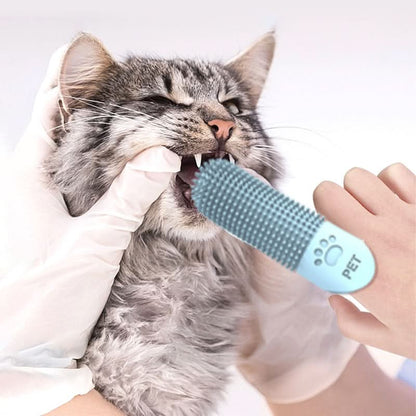 DENTEEZ 360 Finger Toothbrush for Dogs & Cats