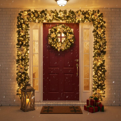 GLOWTWINE Illuminated Christmas Garland