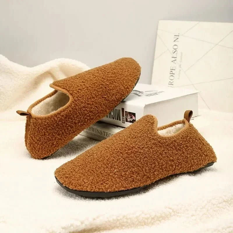 Cloud Warmers Plush Slippers lifestyle image 1