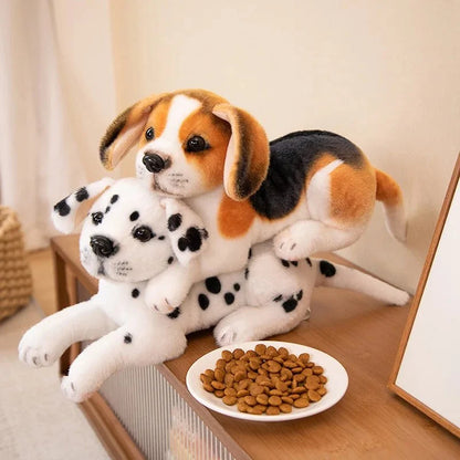 SPOTTAIL Realistic Dalmatian Plush Dog
