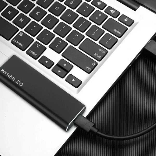 External SSD 1TB & 4TB, Portable USB 3.2 Fast Storage Drive for Backup & Travel