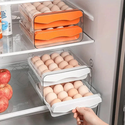 EGGSTACK 2-layer Refrigerator Egg Box