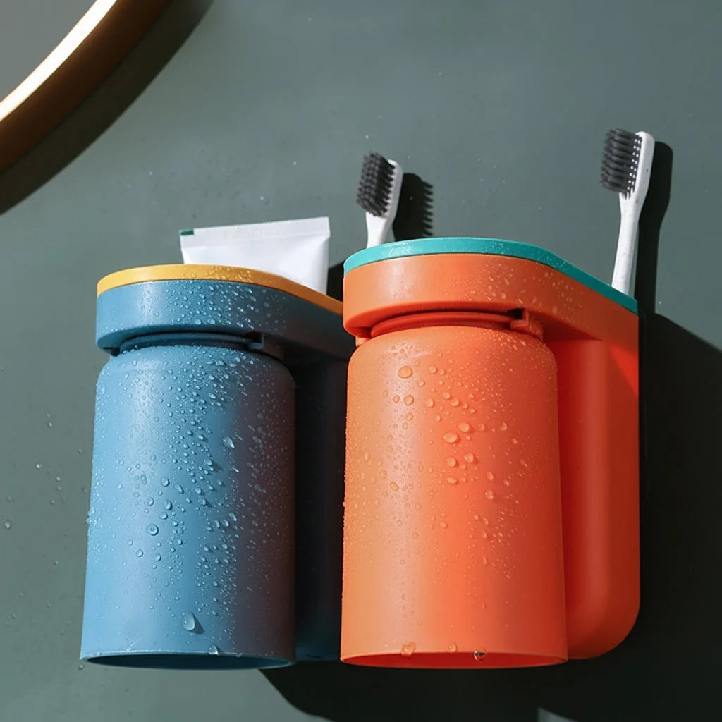 BRUSHDOCK Wall Mount for Toothbrushes