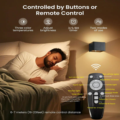 SENSEARC Wireless LED Wall Light