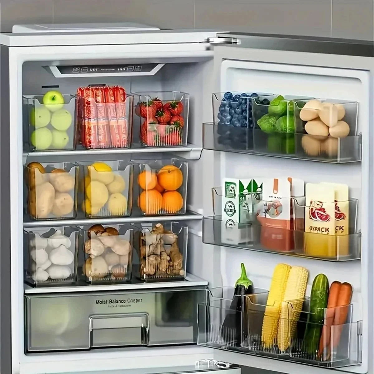 CLARIBOX Transparent Refrigerator Boxes