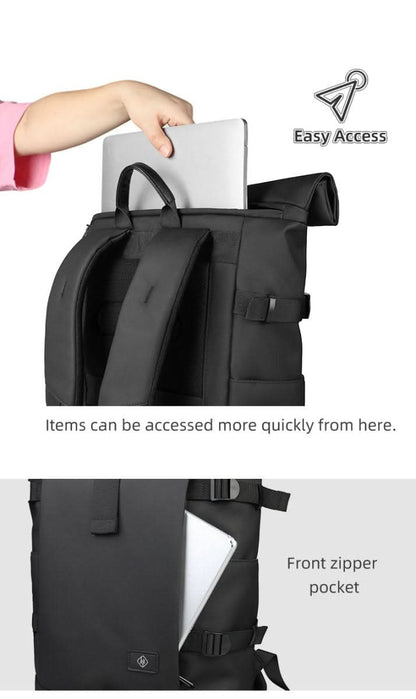 ROLLTRAIL Backpack Expandable Outdoor Backpack