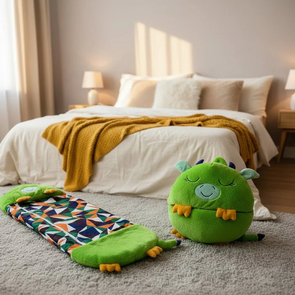 MAGICALCUDDLE 2-in-1 Cuddle Toy Sleeping Bag