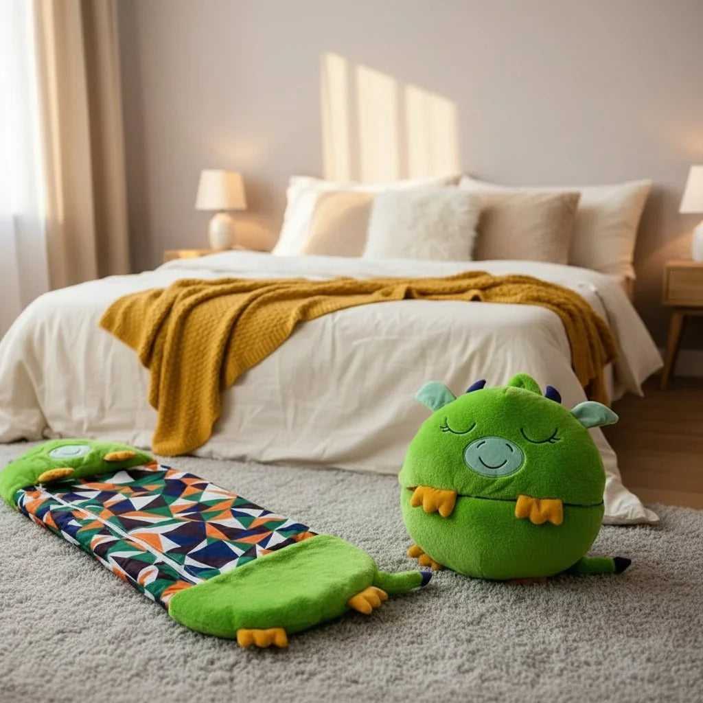 MAGICALCUDDLE 2-in-1 Cuddle Toy Sleeping Bag lifestyle image 1