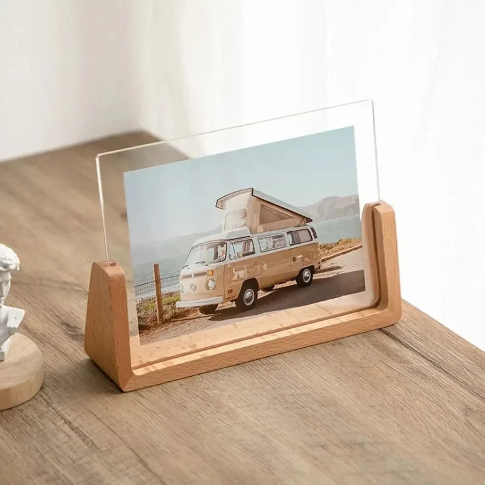 PHOTIQUE Acrylic Desk Picture Frame