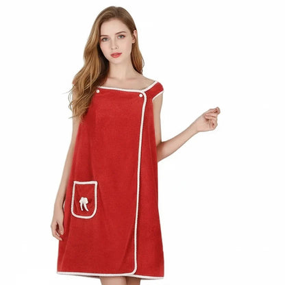 AquaWrap Quick-Drying Portable Women's Bath Towel