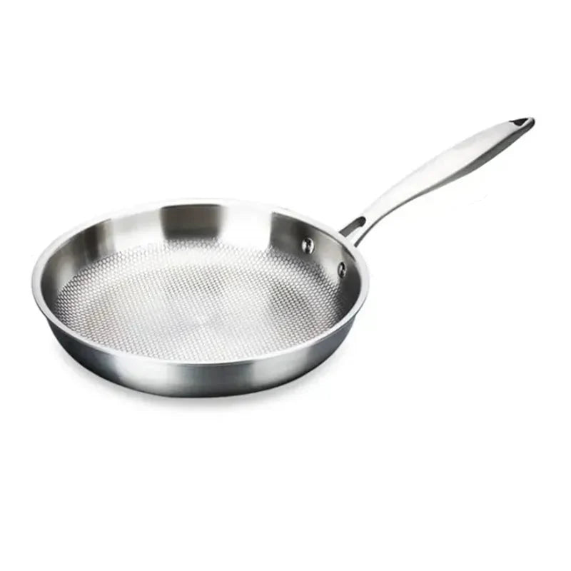PANORIQ Stainless Steel 304 Wok Pan