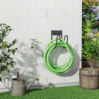 IRONFLOW Robust Metal Garden Hose Holder