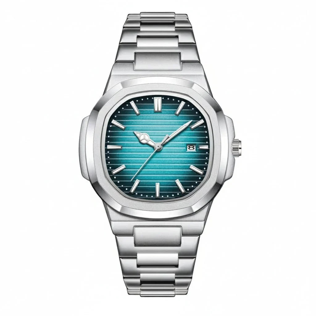 IRONBLOCK Robust Waterproof Military Square Watch