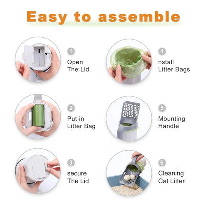 EASYSCOOP Hygienic Cat Scoop