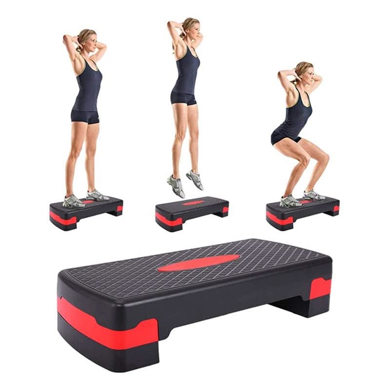 Adjustable Fit Step Adjustable Fitness Stepper