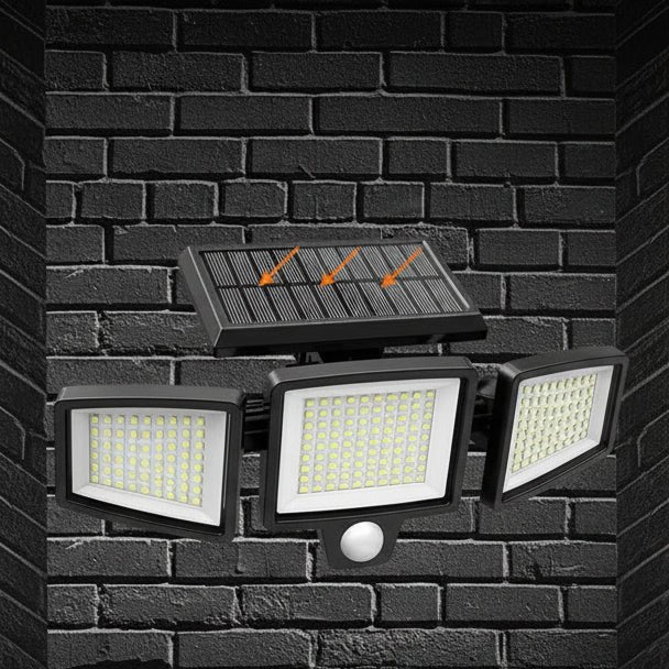 SUNDEFENSE Solar-powered Security Light