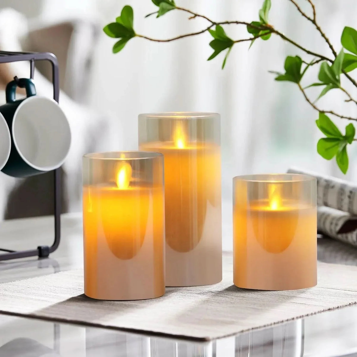 SafeGlow candles Wireless Set