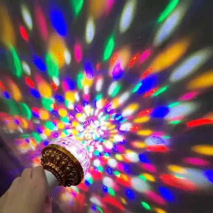 PARTYBEAM Rotating LED Disco Lamps E27