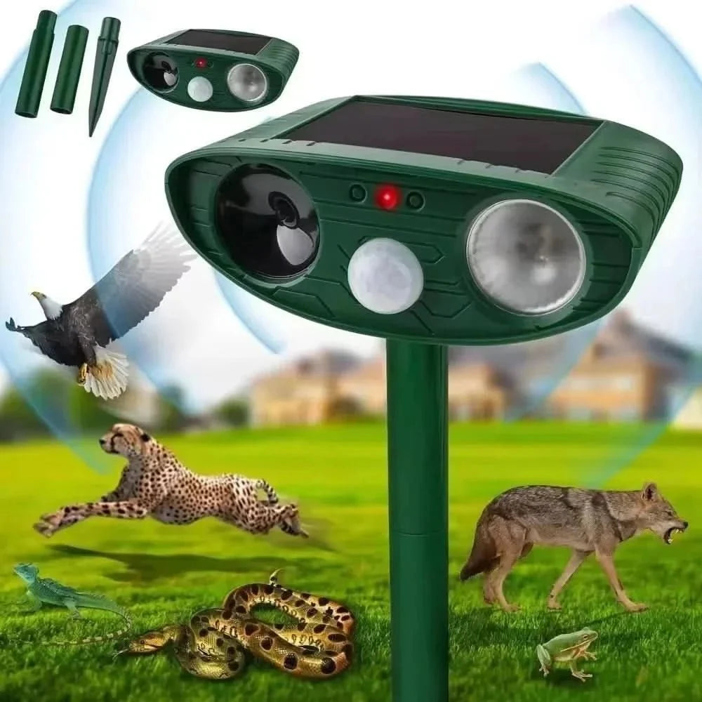 Ultrasonic Animal Repeller Effective Protection Against
