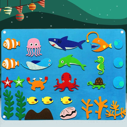 ImagiFelt Playboard Creative Tactile Game