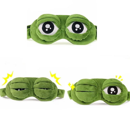 FROGSNOOZE 3D Frog Sleep Mask