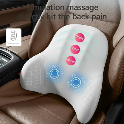 VIBRAREST Electric Neck & Lumbar Support Cushion