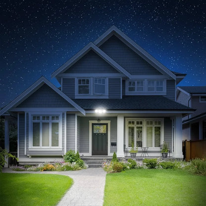 SUNDEFENSE Solar-powered Security Light