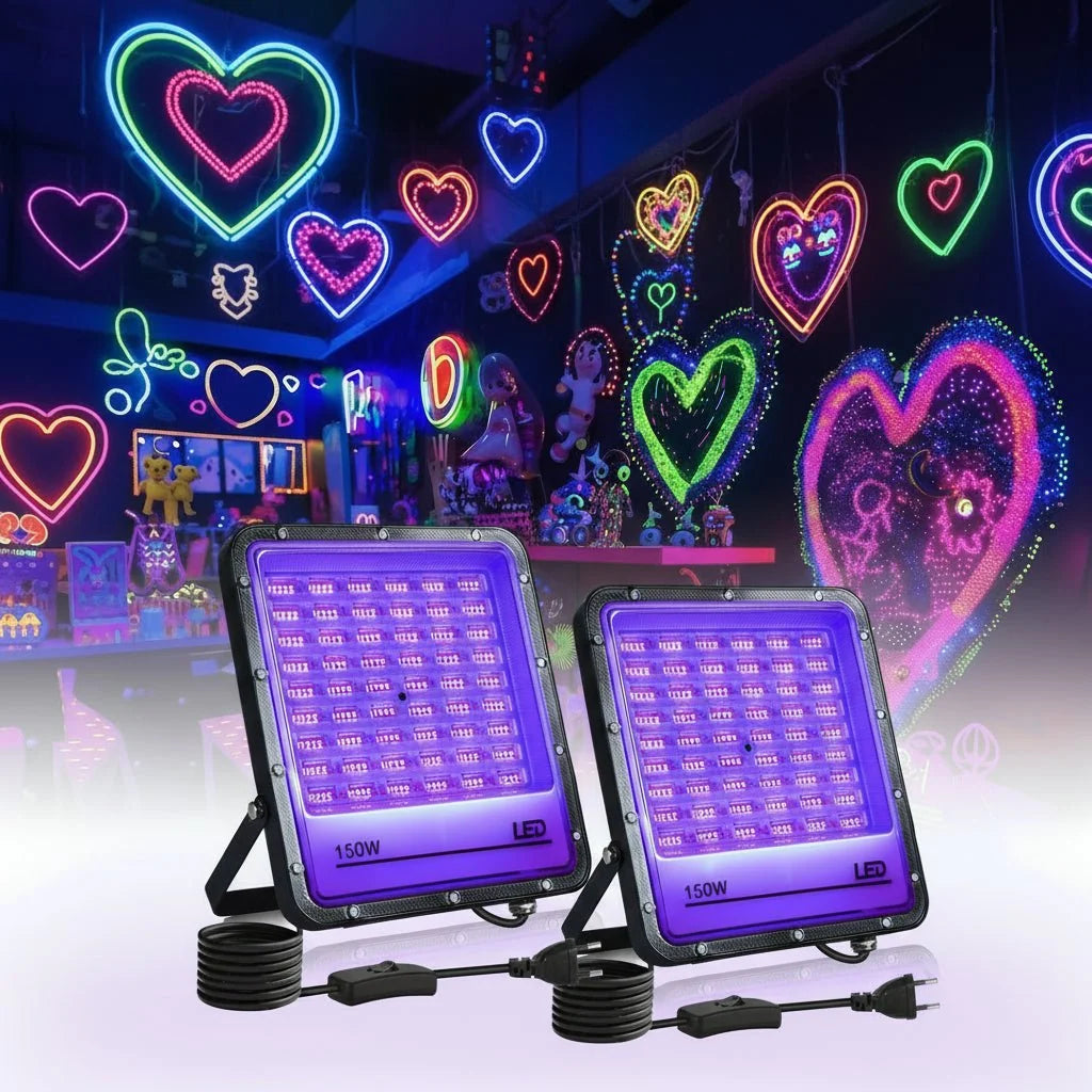 NIGHTFLARE UV LED Blacklight Outdoor Spotlight