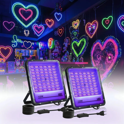 NIGHTFLARE UV LED Blacklight Outdoor Spotlight