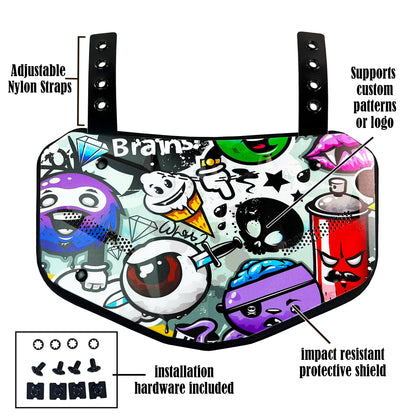 GRIDGUARD American Football Back Protection Plate