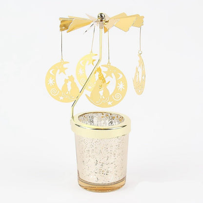 ROMANIVA Metal Candle Holder