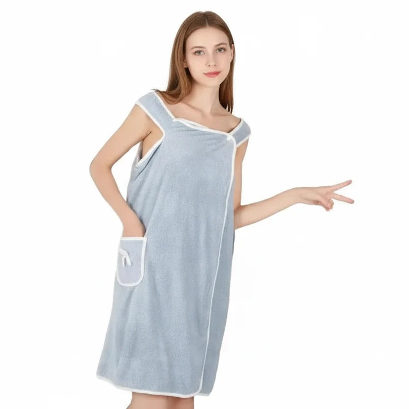 AquaWrap Quick-Drying Portable Women's Bath Towel