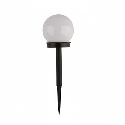 Round LED solar garden light Energy-efficient