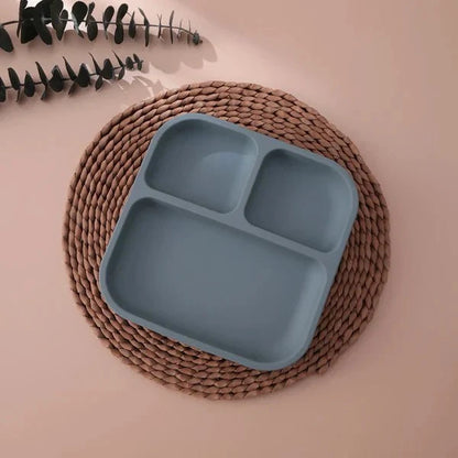 HALTFIX PLATE Non-slip Silicone Divided Plate